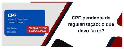 Serviços Unitário: Seu CPF encontra Pendente de Regularização?