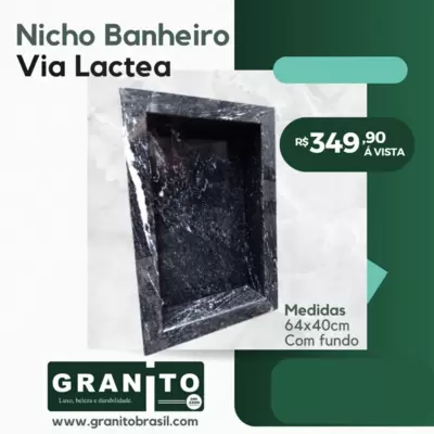 Nicho Banheiro - Via Lactea