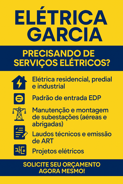 GARCIA SERVIÇOS ELÉTRICOS e CONSULTORIA