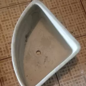 Vaso de Canto de Cimento