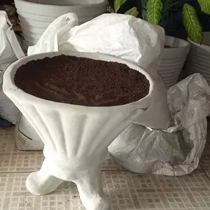Vaso Taça de Cimento
